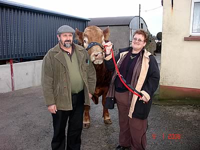 Alan and Pat Eagleson with Vigot