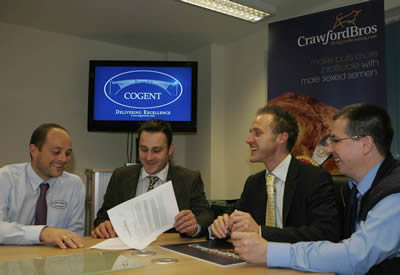 Stephen reading the Contract